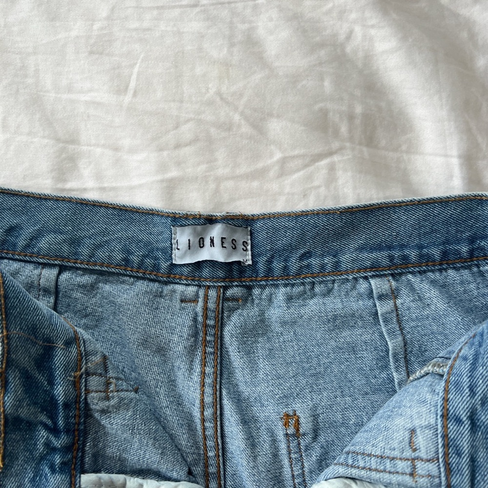 Lioness low rise cargo jeans
